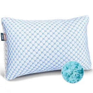 Nestl Temperature Regulating Reversible Cooling Pillow, Memory Foam Pillow